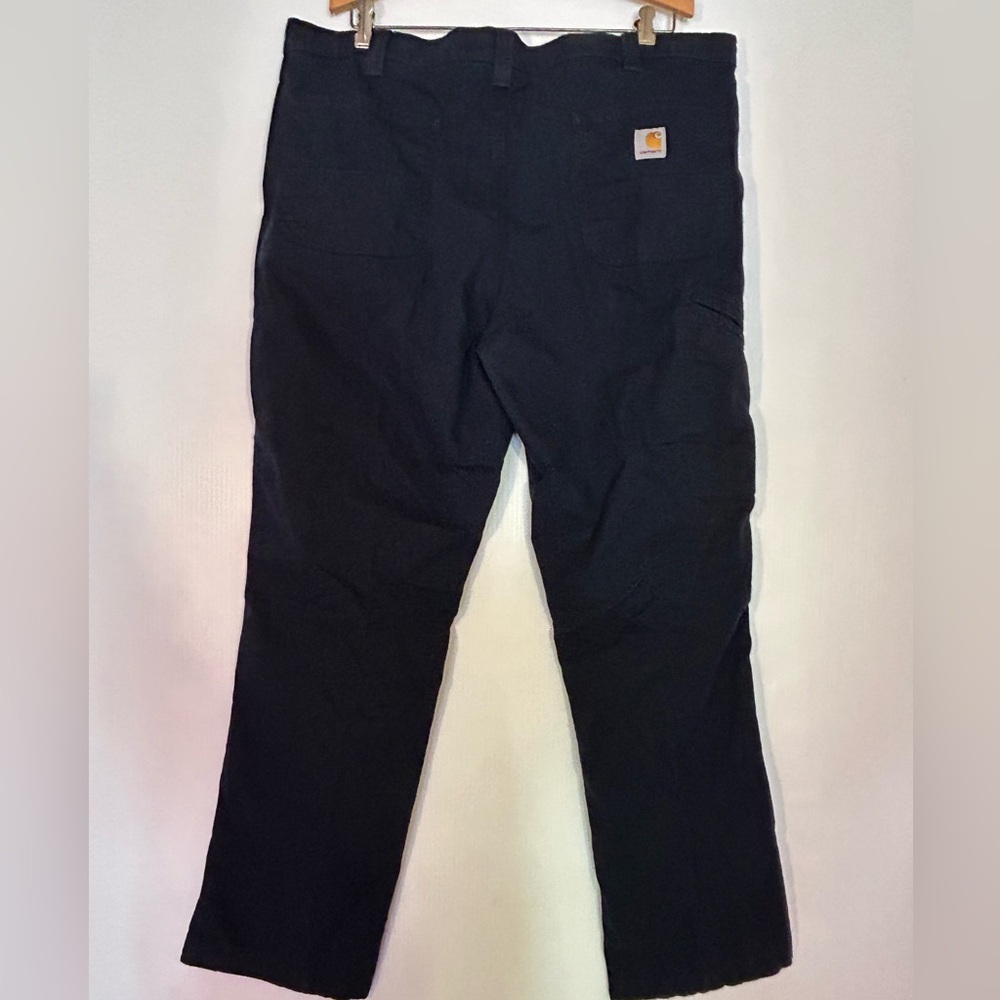 Carhartt Rugged Flex Canvas Work Pant Navy 40/32 nwot